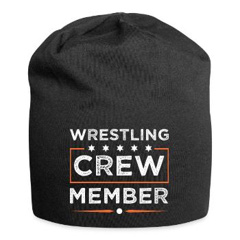 Wrestling Crew - Jersey-Beanie - Schwarz - Vorne