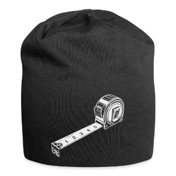 tape measure - Jersey Beanie - black - Front