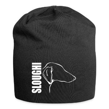 SLOUGHI Profile Dogs Dog Greyhounds Wilsigns - Jersey Beanie - black - Front