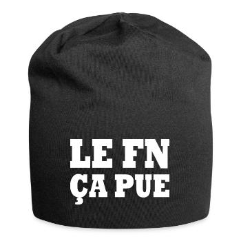 The FN stinks - Jersey Beanie - black - Front