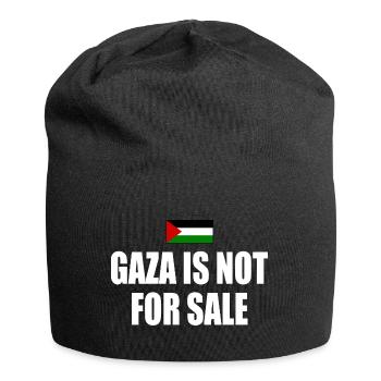 gaza is not for sale - Jersey Beanie - black - Front