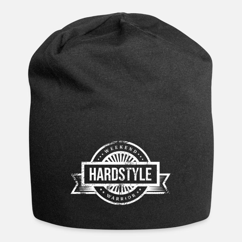 Hardstyle Weekend Warrior - Jersey-Beanie - Schwarz