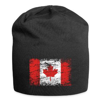Pavillon Canada Alt Used Look Vintage - Bonnet en jersey - noir - Devant