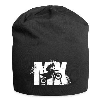 MX Motocross jump freestyle - Jersey Beanie - black - Front