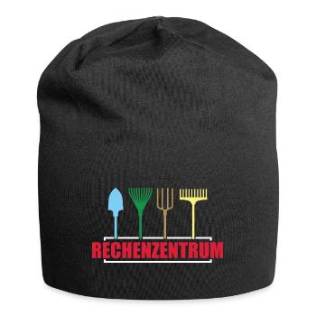 Rechenzentrum Gärtner - Jersey-Beanie - Schwarz - Vorne
