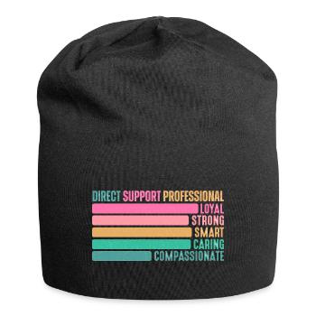 Direct Support Professional - Jersey Beanie - black - Front