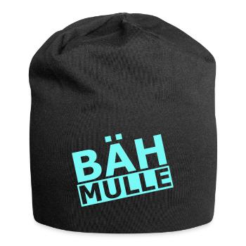 Bähmulle Bähmull Weeping whine crying - Jersey Beanie - black - Front