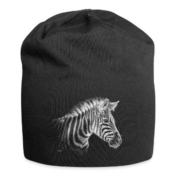 Bronko55 No.54 – Zebra - Jersey-Beanie - Schwarz - Vorne
