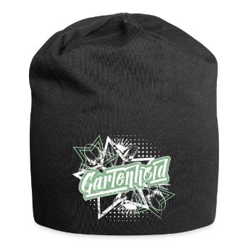 Garden hero! Gardener's shirt - Jersey Beanie - black - Front