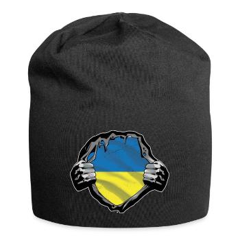 Ukraine Design pour les fans d’Ukraine - Bonnet en jersey - noir - Devant