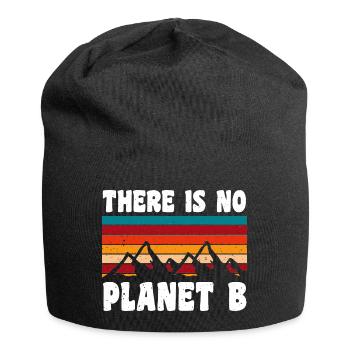 THERE IS NO PLANET B - Bonnet en jersey - noir - Devant