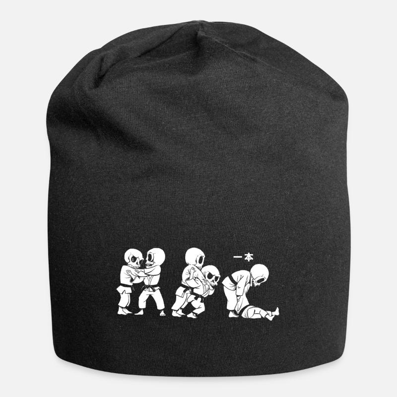 Judo Ippon - Jersey-Beanie - Schwarz