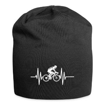 Battement de coeur Bike VTT - Bonnet en jersey - noir - Devant