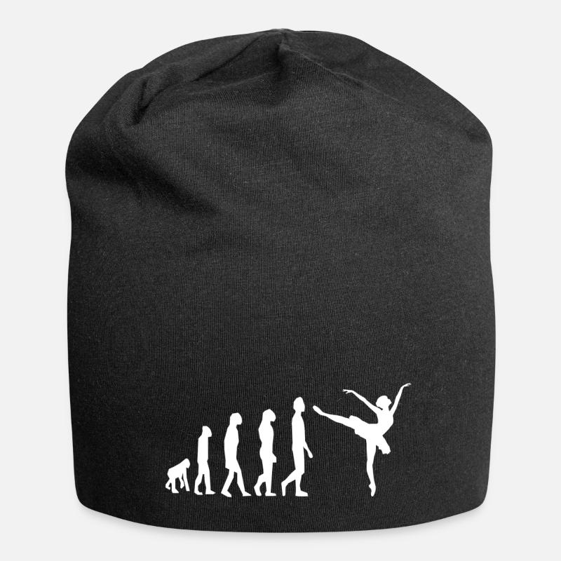Ballett Ballerina Evolution Tanzen dance - Jersey-Beanie - Schwarz