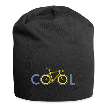 cool vélo cycliste cool vélos velos - Bonnet en jersey - noir - Devant