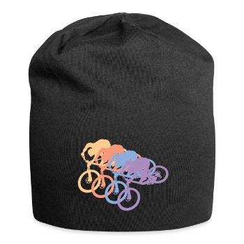 Biker - Jersey-Beanie - Schwarz - Vorne
