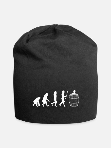 Eisbaden Eistonne Evolution Eisbad für Winterbader - Jersey-Beanie - Schwarz