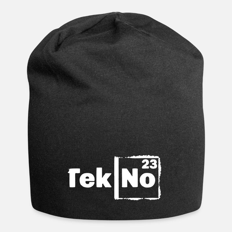 tekno 23 - Jersey-Beanie - Schwarz