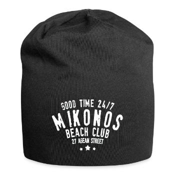 Good time 24 7 Mikonos Greece - Jersey Beanie - black - Front