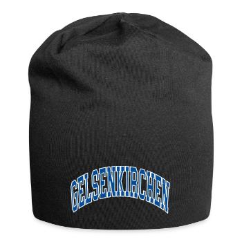 Gelsenkirchen - Jersey-Beanie - Schwarz - Vorne