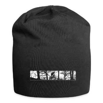 MTB Mountainbike Biking - Jersey-Beanie - Schwarz - Vorne