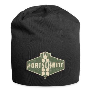 IFA FORTSCHRITT - Retro Logo Ostalgie LPG - Jersey-Beanie - Schwarz - Vorne