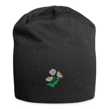 Pâquerette - Bonnet en jersey - noir - Devant