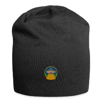 Ufo - Jersey-Beanie - Schwarz - Vorne