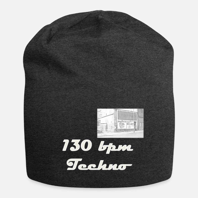 130bpm Techno Tresor - Jersey-Beanie - Anthrazit