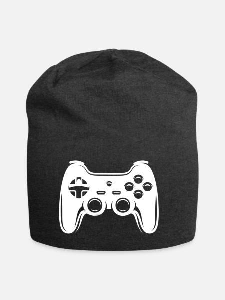 Joystick - Jersey-Beanie - Anthrazit