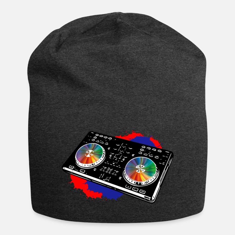DJ Crazy - Jersey-Beanie - Anthrazit