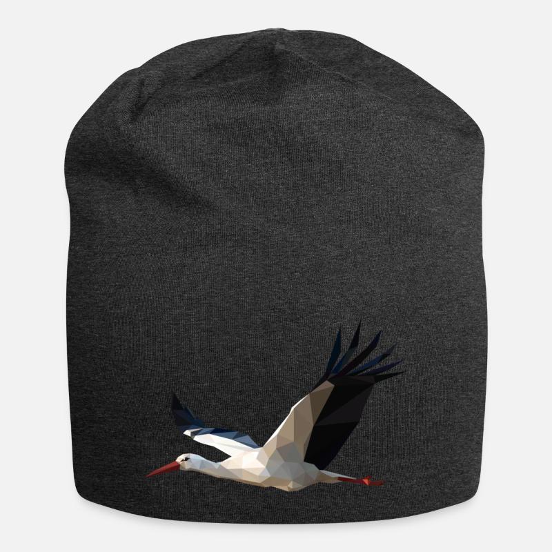 Storch - Jersey-Beanie - Anthrazit