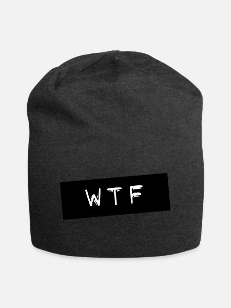 WTF - Jersey-Beanie - Anthrazit
