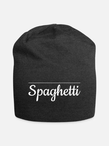 Spaghetti - Jersey-Beanie - Anthrazit