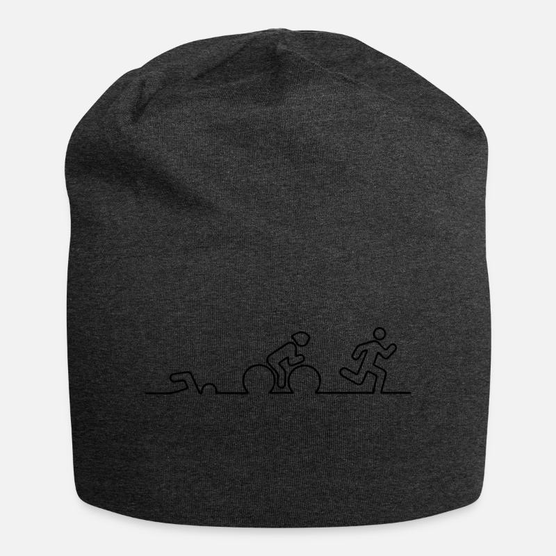 Triathlon - Jersey-Beanie - Anthrazit