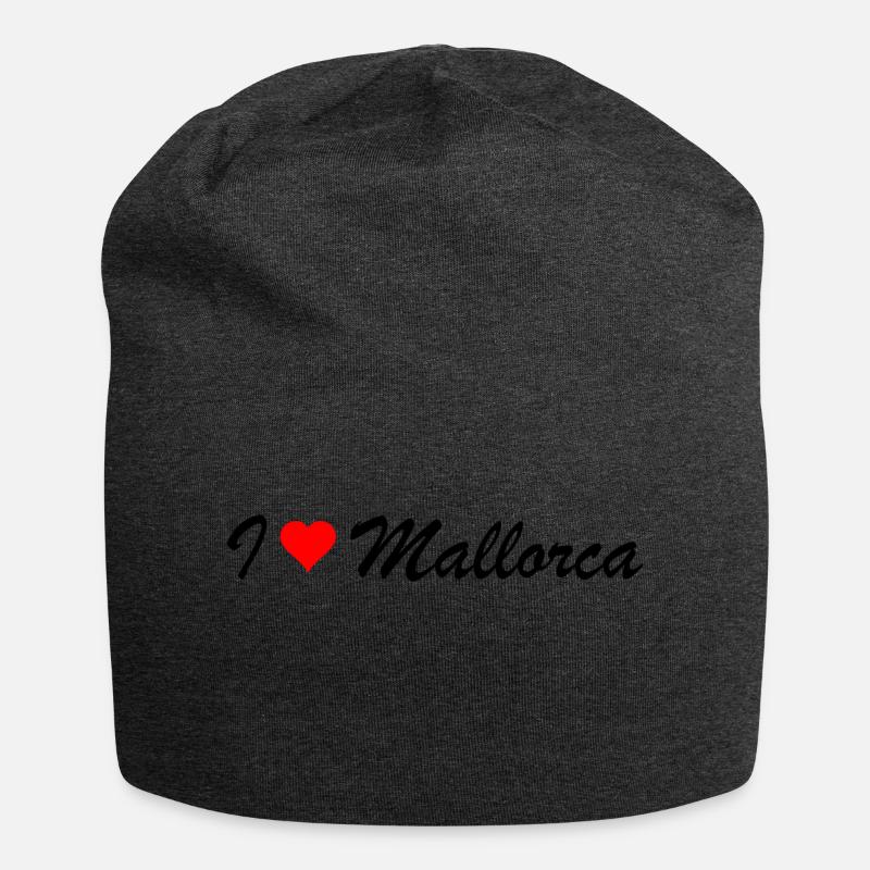Mallorca - Jersey-Beanie - Anthrazit