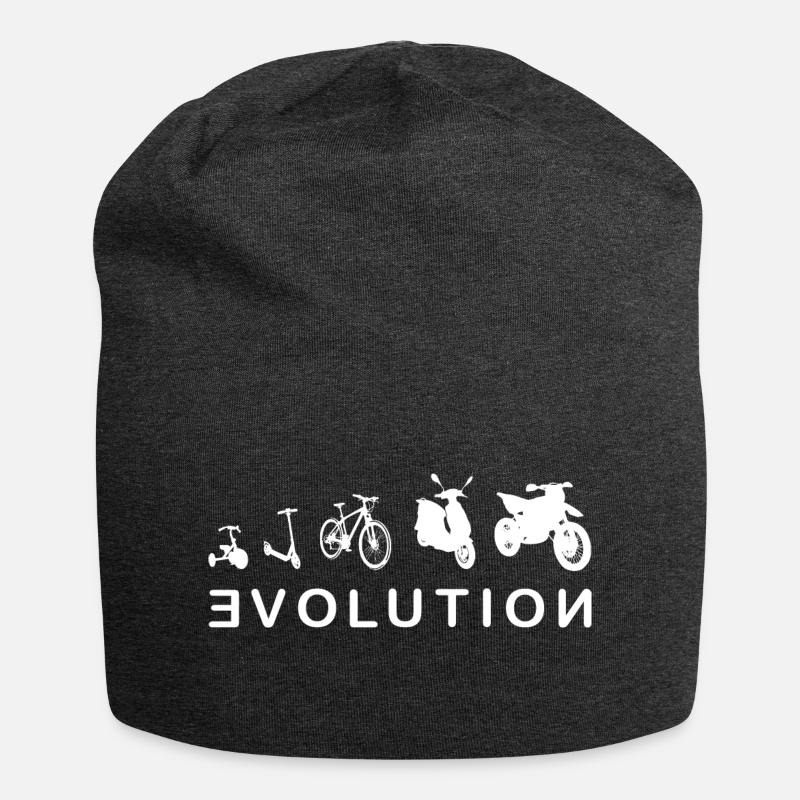 Evolution Biker 2-Motorcycle Cross Enduro - Jersey Beanie - charcoal grey