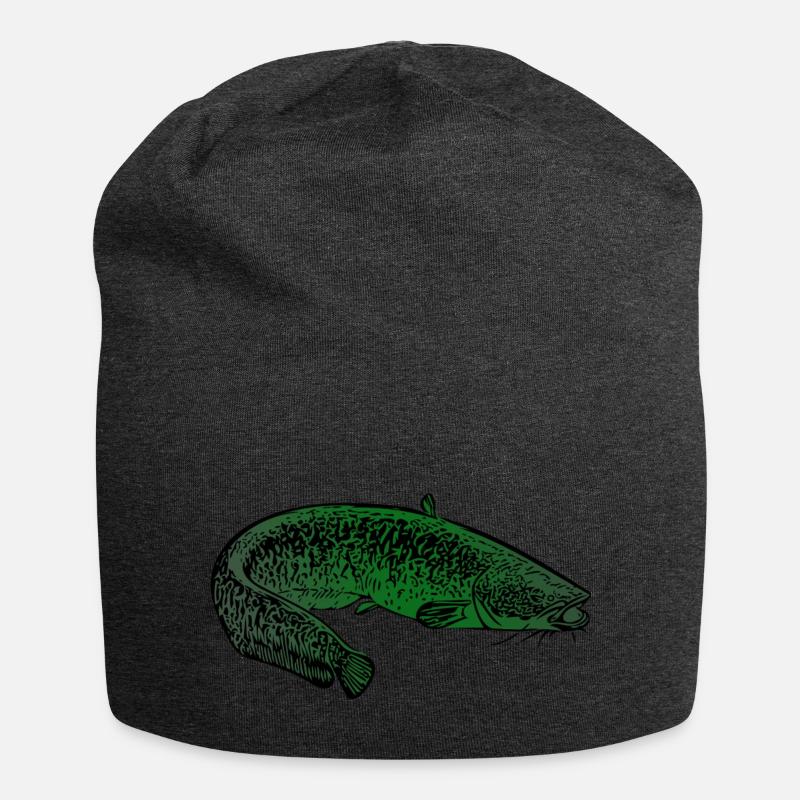 catfish - Jersey Beanie - charcoal grey