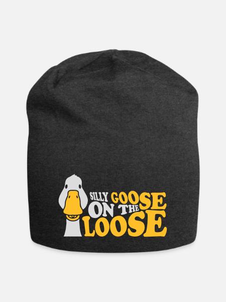 goose on the loose - Jersey-Beanie - Anthrazit