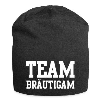 Team Bräutigam - Jersey-Beanie - Anthrazit - Vorne