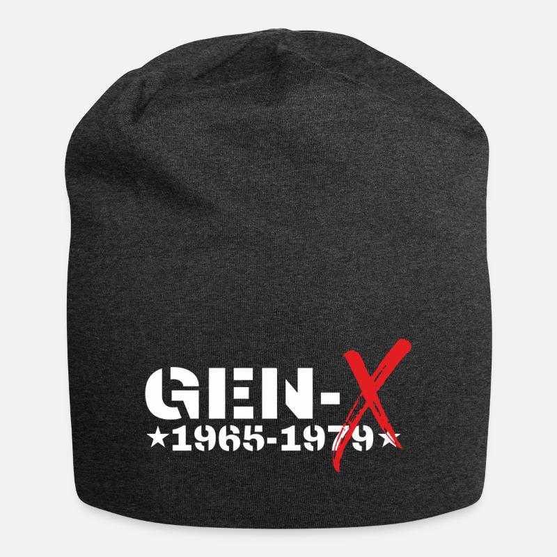 Generation X - Jersey-Beanie - Anthrazit
