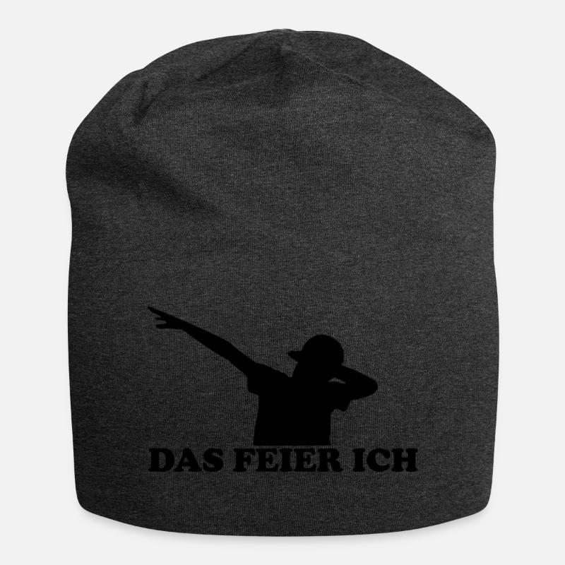DEP - Jersey-Beanie - Anthrazit