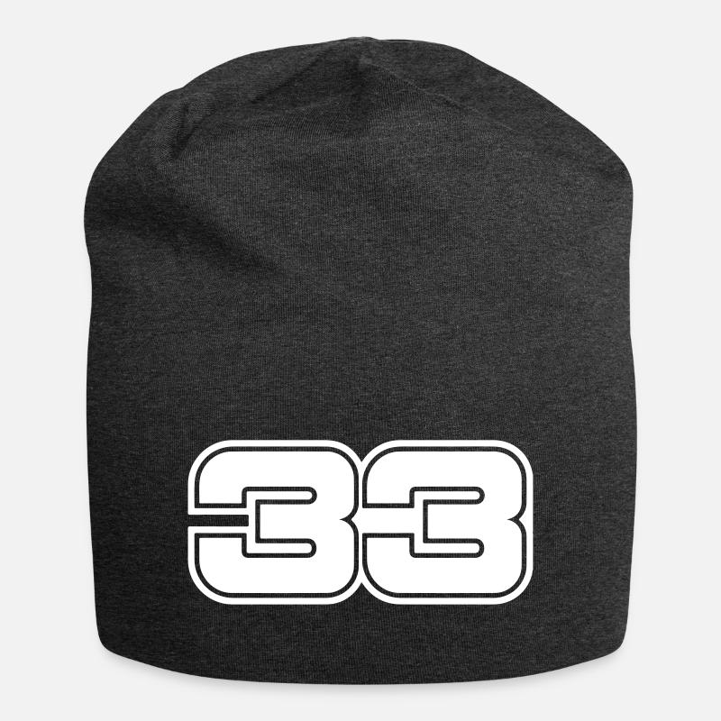 Max 33 - Bonnet en jersey - charbon