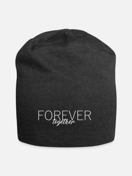 FOREVER together - Jersey-Beanie - Anthrazit
