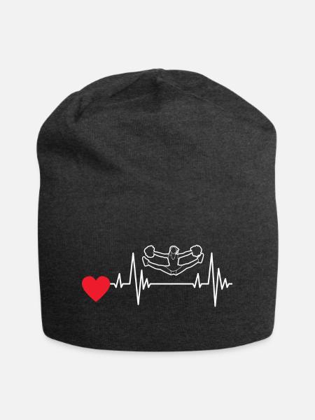 Cheerleader Geschenk Cheerleading Cheerleaderin - Jersey-Beanie - Anthrazit