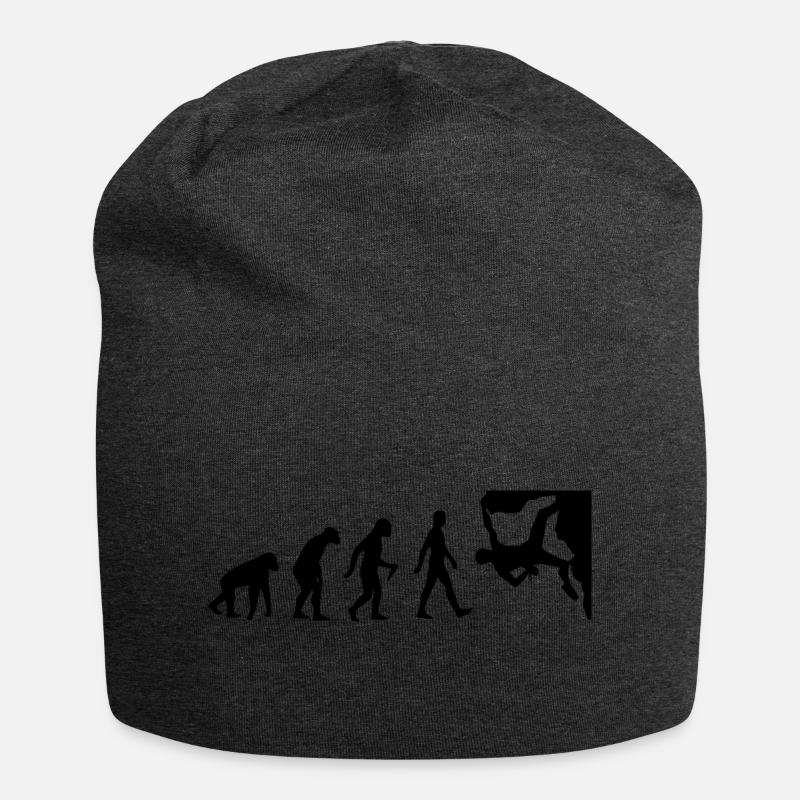 Climbing climbing - Jersey Beanie - charcoal grey