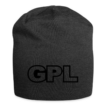 GPL - Bonnet en jersey - charbon - Devant