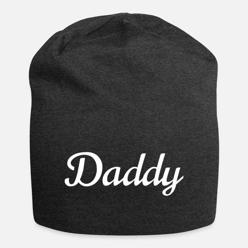 Daddy - Jersey Beanie - charcoal grey
