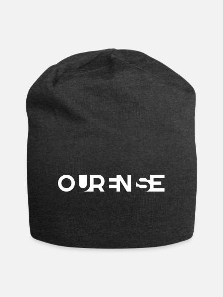 OURENSE (Orense) – Galicien – Spanien - Jersey-Beanie - Anthrazit