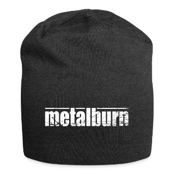 metalburn,Rock Clothing,Rock Music - Jersey Beanie - charcoal grey - Front